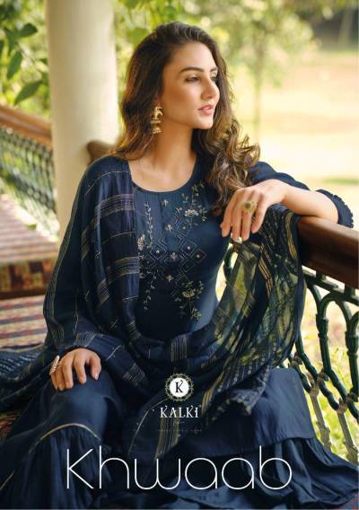 Khwaab By Kalki Festive Wear Handwork Readymade Sharara Suits